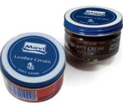 Lucido per scarpe Crema "Beauty Cream" in vasetto colore marrone scuro