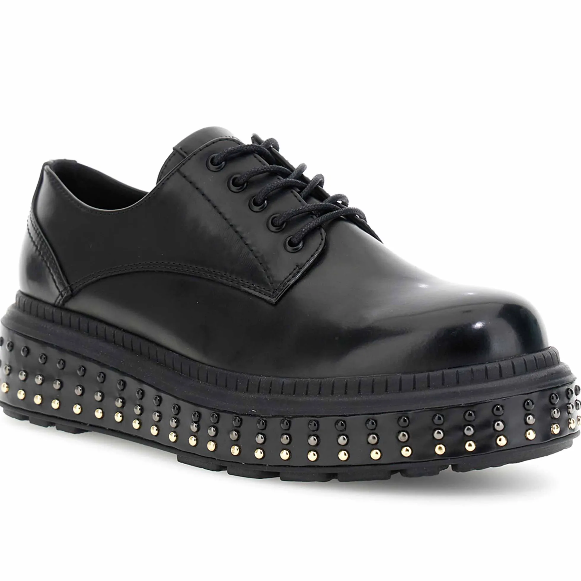Stringata CafèNoir FC9600 platform borchiato