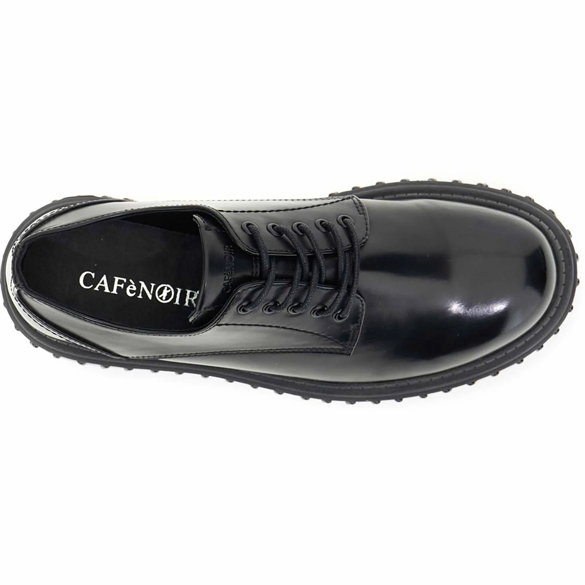 Stringata CafèNoir FC9600 platform borchiato